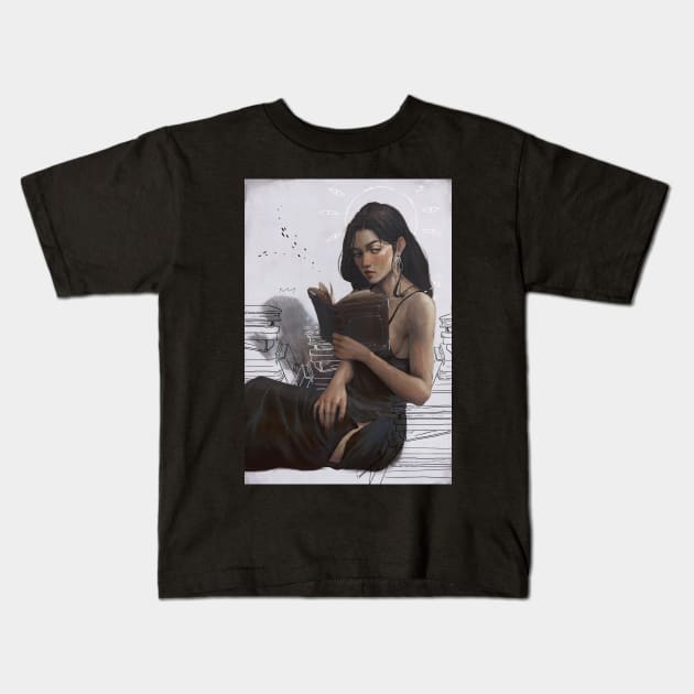 The Atlas Six - 2021 Edition - Parisa Kamali Kids T-Shirt by LittleChmura